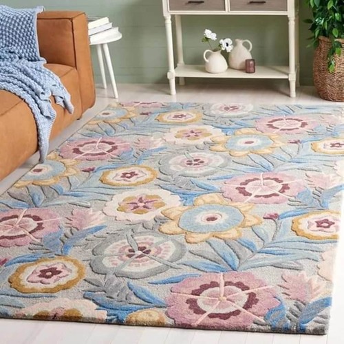 Hand tufted 100 - hand, 100%