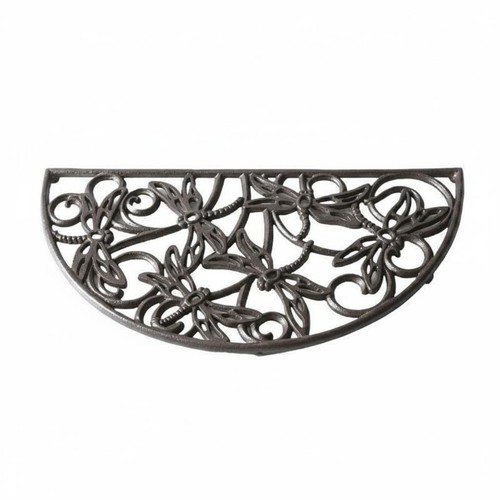 Hollow dragonfly door mat - door,