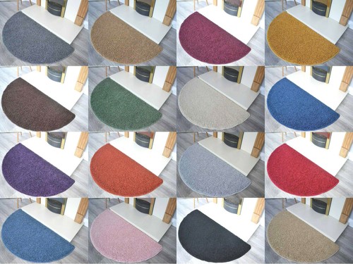 Half moon fireside rug semi - rug,