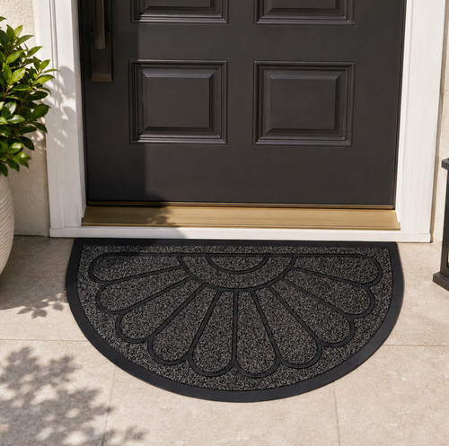 Black grey sunburst - grey,