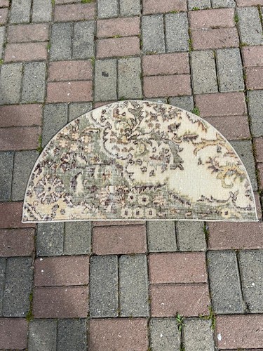 Vintage turkish rug - turkish, half