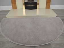 Semi Circle Rug Natural Beige